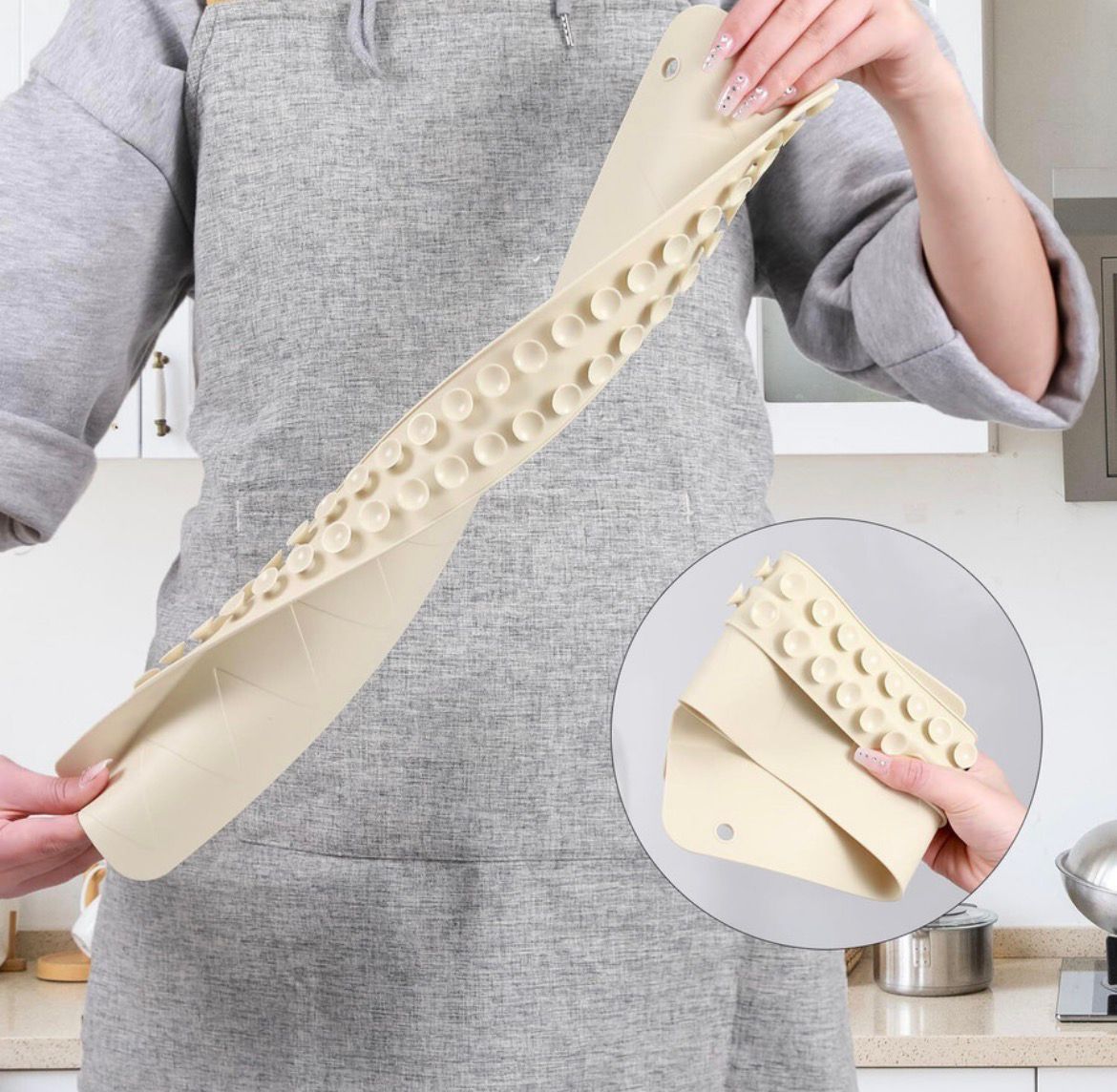 Silicone Sink Splash Guard for Kitchen - Multicolour Dishwashing Barrier with Suction Base