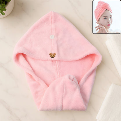 Soft Microfiber Hair Drying Towel