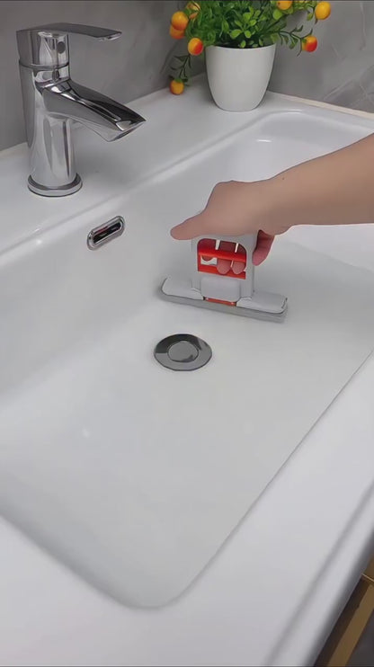 Mini Foldable Mop – Portable Squeeze Water Wiper for Kitchen & Bathroom Cleaning