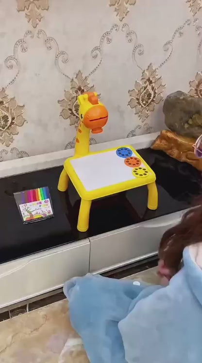Projector Drawing Desk, Painting Board for Kids